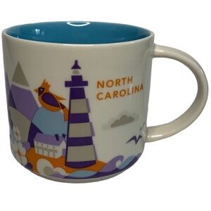 Starbucks You are Here Series North Carolina coffee mug 14 ounces